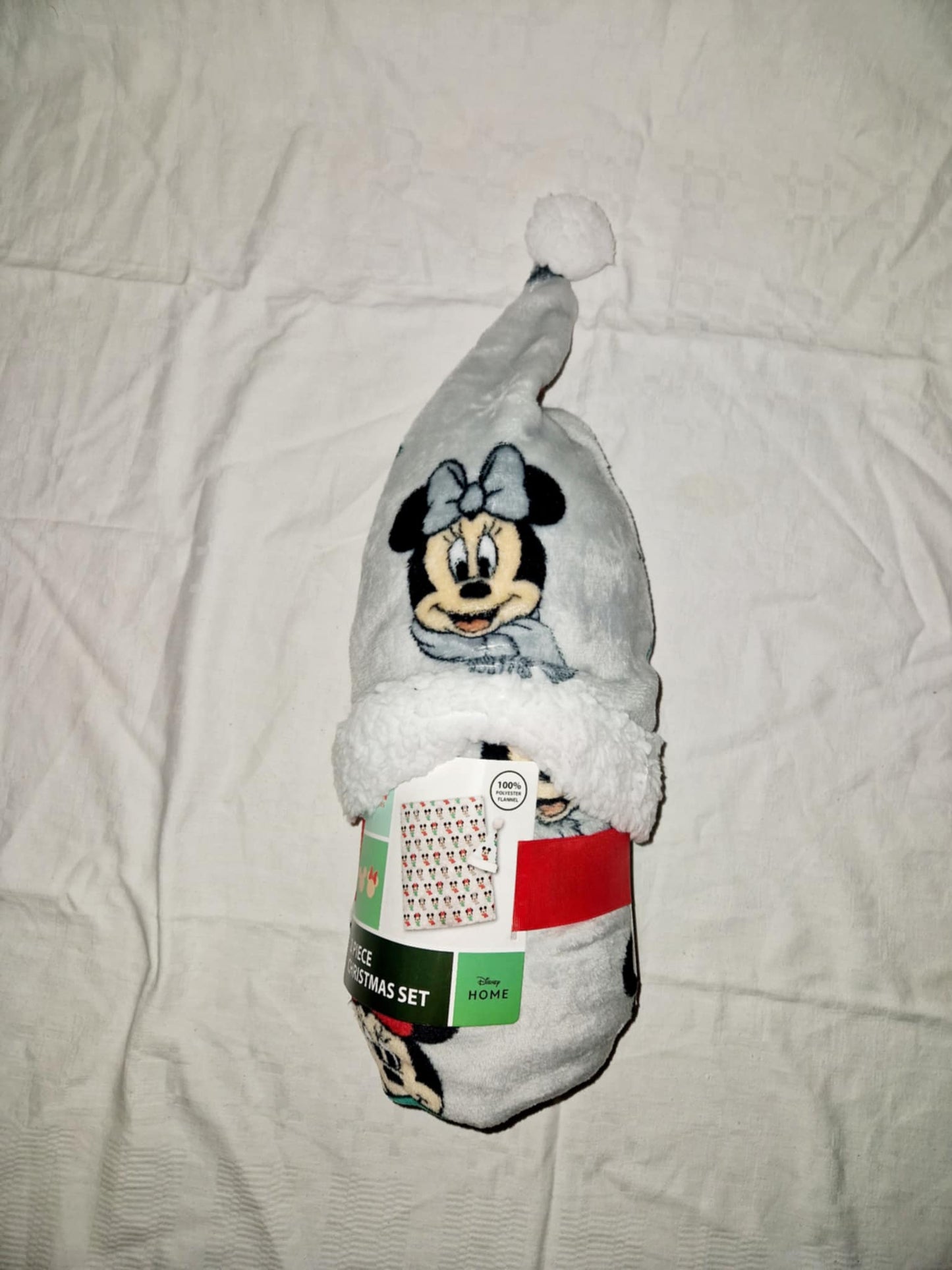 Plaid Minnie avec bonnet