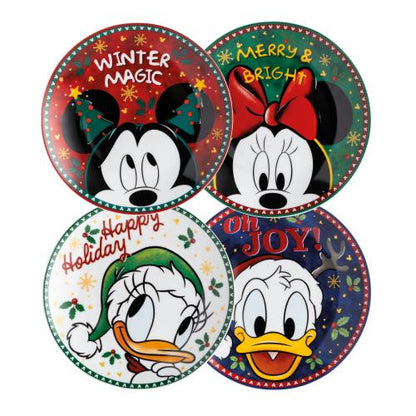 Set 4 assiettes Winter Magic