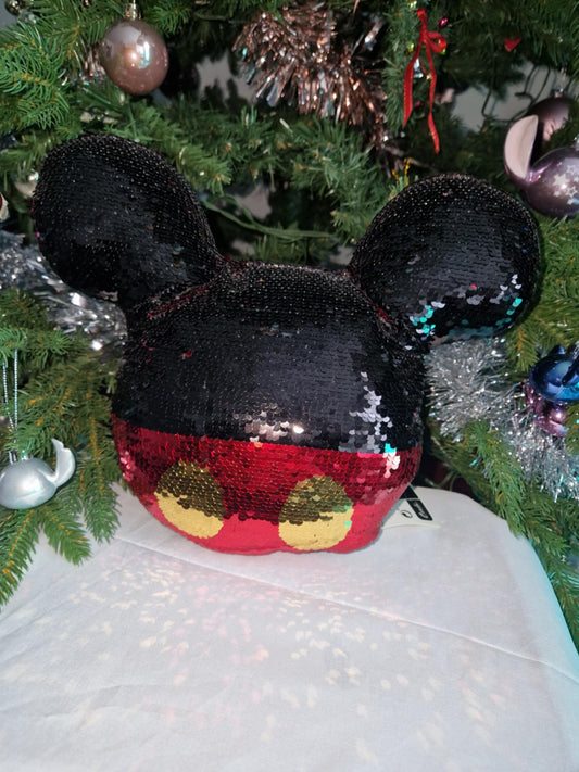 Coussin Mickey réversible
