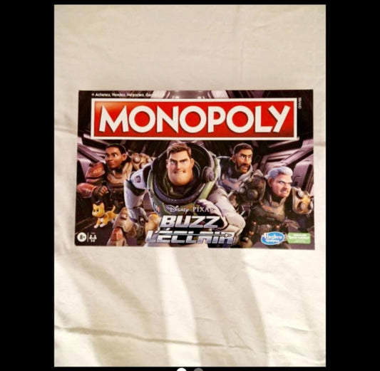 Jeu Monopoly Lightyear Buzz L'éclair Hasbro