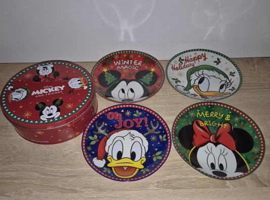 Set 4 assiettes Winter Magic