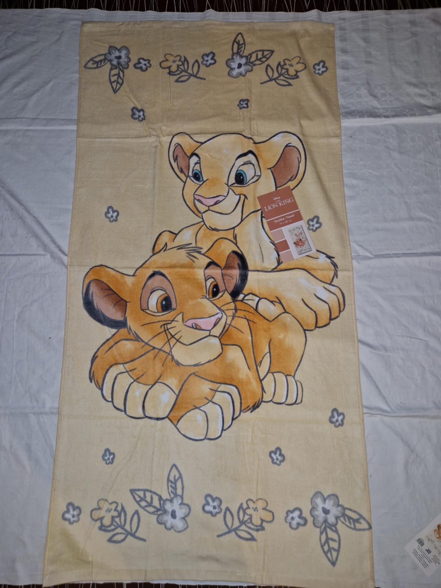 Serviette de bain Simba&Nala