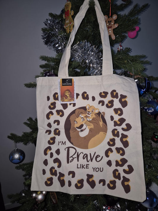 Totebag Mufasa et Simba